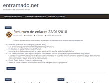 Tablet Screenshot of entramado.net